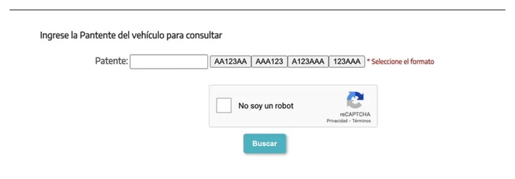 Paso 2 para consultar o cambiar el turno de la VTV en Lanús